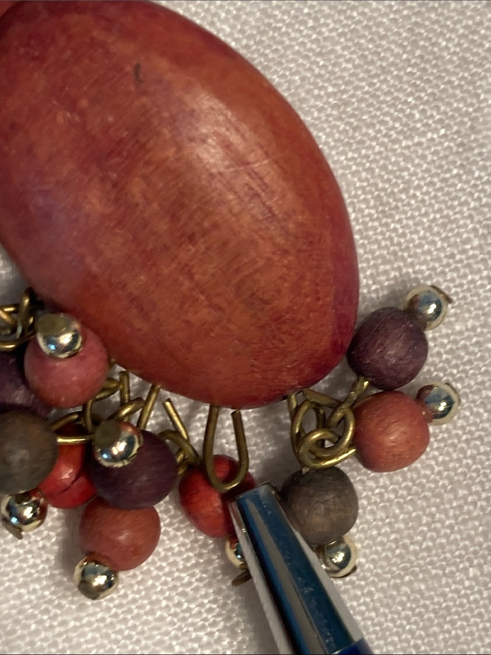 Large bundle of exotic wood earrings and bracelets - Picture 16 of 16
